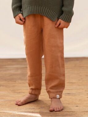 Kids Organic Linen Pants